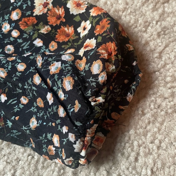 Hayden Girl gorgeous fall floral tiered dress-Girls size small-EUC - Picture 9 of 16